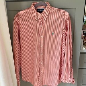 Ralph Lauren orange Striped Men's Shirt